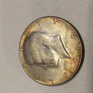 1969 United States .50¢ silver coin